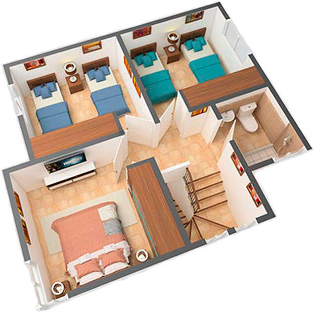 Planta Baja Modelo Portela - Villa Tarragona