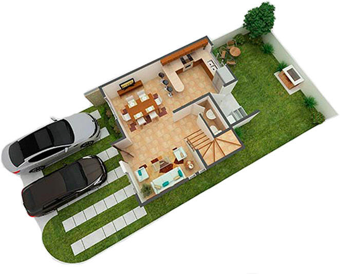 Planta Baja Modelo Portela - Villa Tarragona